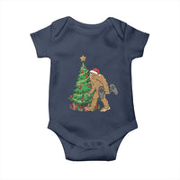 Bigfoot Gamer Christmas Baby Onesie Funny Sasquatch Gaming Xmas - Wonder Print Shop