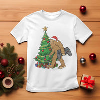 Bigfoot Gamer Christmas T Shirt Funny Sasquatch Gaming Xmas - Wonder Print Shop
