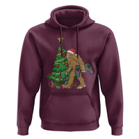 Bigfoot Gamer Christmas Hoodie Funny Sasquatch Gaming Xmas - Wonder Print Shop