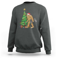 Bigfoot Gamer Christmas Sweatshirt Funny Sasquatch Gaming Xmas - Wonder Print Shop