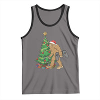 Bigfoot Gamer Christmas Tank Top Funny Sasquatch Gaming Xmas - Wonder Print Shop