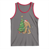 Bigfoot Gamer Christmas Tank Top Funny Sasquatch Gaming Xmas - Wonder Print Shop