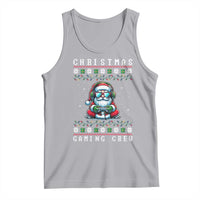 Santa Claus Gamer Tank Top Christmas Gmaing Crew - Wonder Print Shop