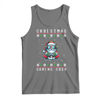 Santa Claus Gamer Tank Top Christmas Gmaing Crew - Wonder Print Shop