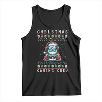 Santa Claus Gamer Tank Top Christmas Gmaing Crew - Wonder Print Shop