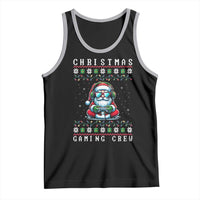 Santa Claus Gamer Tank Top Christmas Gmaing Crew - Wonder Print Shop