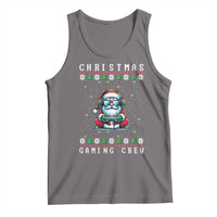 Santa Claus Gamer Tank Top Christmas Gmaing Crew - Wonder Print Shop