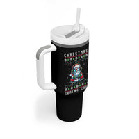 Santa Claus Gamer Tumbler With Handle Christmas Gmaing Crew - Wonder Print Shop