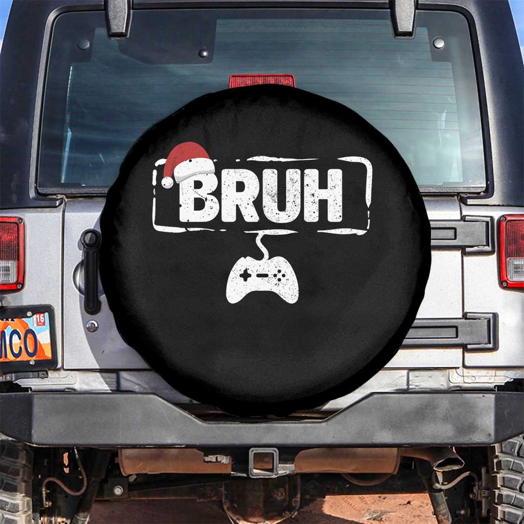 Funny Gaming Christmas Spare Tire Cover Gamer Bruh Video Game - Wonder Print Shop