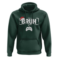 Funny Gaming Christmas Hoodie Gamer Bruh Video Game - Wonder Print Shop