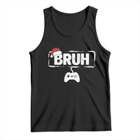 Funny Gaming Christmas Tank Top Gamer Bruh Video Game - Wonder Print Shop