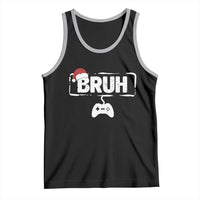 Funny Gaming Christmas Tank Top Gamer Bruh Video Game - Wonder Print Shop