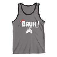 Funny Gaming Christmas Tank Top Gamer Bruh Video Game - Wonder Print Shop