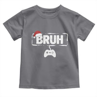 Funny Gaming Christmas Toddler T Shirt Gamer Bruh Video Game - Wonder Print Shop