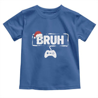 Funny Gaming Christmas Toddler T Shirt Gamer Bruh Video Game - Wonder Print Shop