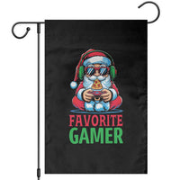 Funny Santa Gamer Christmas Garden Flag - Wonder Print Shop
