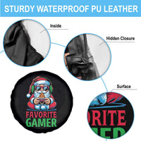Funny Santa Gamer Christmas Spare Tire Cover - Wonder Print Shop