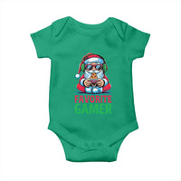 Funny Santa Gamer Christmas Baby Onesie - Wonder Print Shop