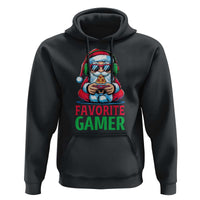 Funny Santa Gamer Christmas Hoodie - Wonder Print Shop