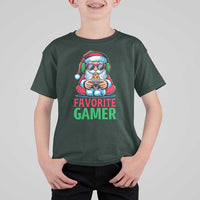 Funny Santa Gamer Christmas T Shirt For Kid - Wonder Print Shop