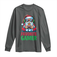 Funny Santa Gamer Christmas Long Sleeve Shirt - Wonder Print Shop