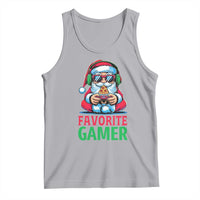 Funny Santa Gamer Christmas Tank Top - Wonder Print Shop