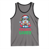 Funny Santa Gamer Christmas Tank Top - Wonder Print Shop