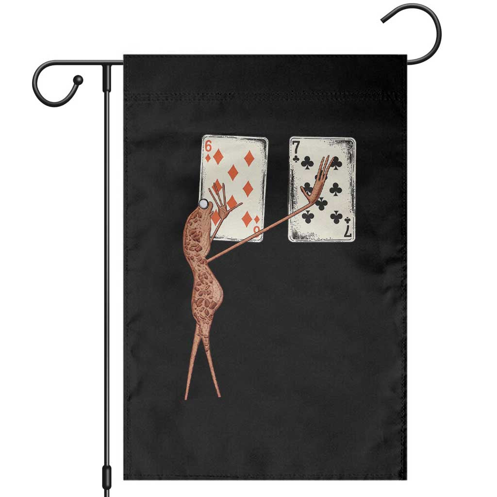 67 Marcus The Worm Poker Game Garden Flag Funny Six Seven Meme Playing Cards - Wonder Print Shop
