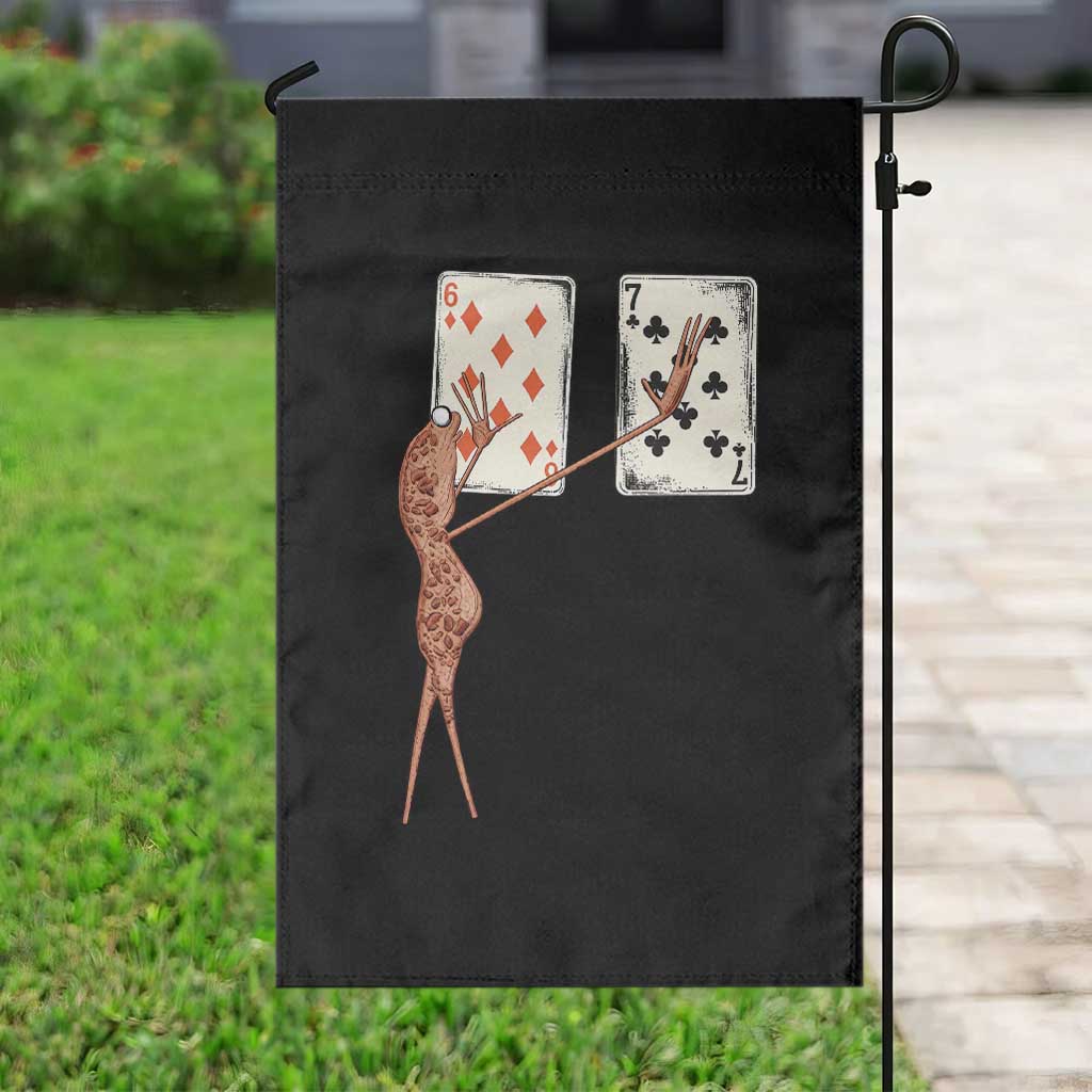 67 Marcus The Worm Poker Game Garden Flag Funny Six Seven Meme Playing Cards - Wonder Print Shop