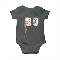 67 Marcus The Worm Poker Game Baby Onesie Funny Six Seven Meme Playing Cards - Wonder Print Shop