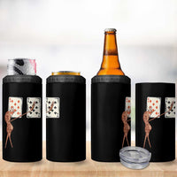 67 Marcus The Worm Poker Game 4 in 1 Can Cooler Tumbler Funny Six Seven Meme Playing Cards - Wonder Print Shop