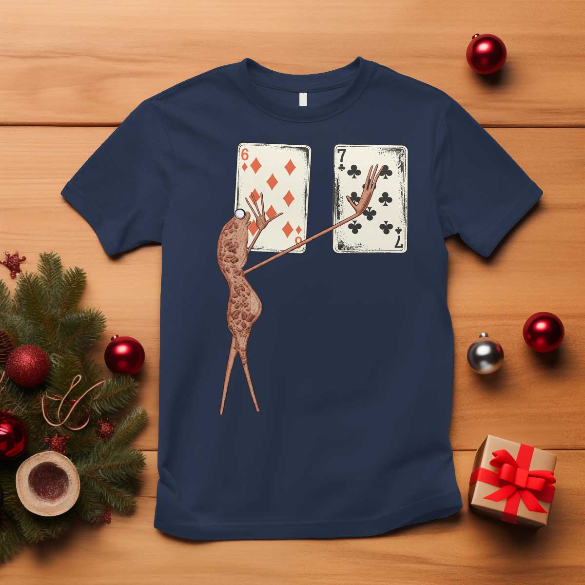 67 Marcus The Worm Poker Game T Shirt Funny Six Seven Meme Playing Cards - Wonder Print Shop