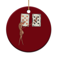 67 Marcus The Worm Poker Game Ceramic Ornament Funny Six Seven Meme Playing Cards - Wonder Print Shop