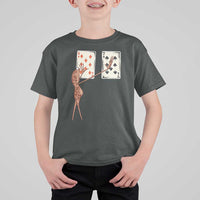 67 Marcus The Worm Poker Game T Shirt For Kid Funny Six Seven Meme Playing Cards - Wonder Print Shop