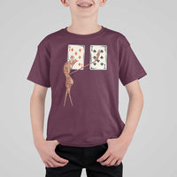 67 Marcus The Worm Poker Game T Shirt For Kid Funny Six Seven Meme Playing Cards - Wonder Print Shop