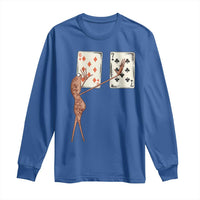 67 Marcus The Worm Poker Game Long Sleeve Shirt Funny Six Seven Meme Playing Cards - Wonder Print Shop