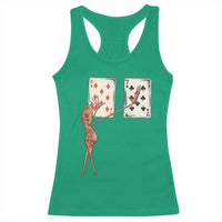 67 Marcus The Worm Poker Game Racerback Tank Top Funny Six Seven Meme Playing Cards - Wonder Print Shop