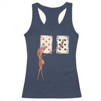 67 Marcus The Worm Poker Game Racerback Tank Top Funny Six Seven Meme Playing Cards - Wonder Print Shop