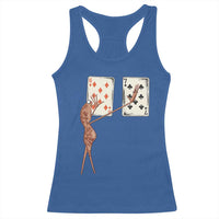 67 Marcus The Worm Poker Game Racerback Tank Top Funny Six Seven Meme Playing Cards - Wonder Print Shop