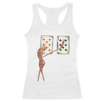 67 Marcus The Worm Poker Game Racerback Tank Top Funny Six Seven Meme Playing Cards - Wonder Print Shop