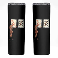 67 Marcus The Worm Poker Game Skinny Tumbler Funny Six Seven Meme Playing Cards - Wonder Print Shop