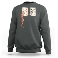67 Marcus The Worm Poker Game Sweatshirt Funny Six Seven Meme Playing Cards - Wonder Print Shop