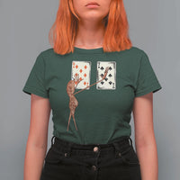 67 Marcus The Worm Poker Game T Shirt For Women Funny Six Seven Meme Playing Cards - Wonder Print Shop