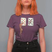 67 Marcus The Worm Poker Game T Shirt For Women Funny Six Seven Meme Playing Cards - Wonder Print Shop