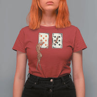 67 Marcus The Worm Poker Game T Shirt For Women Funny Six Seven Meme Playing Cards - Wonder Print Shop