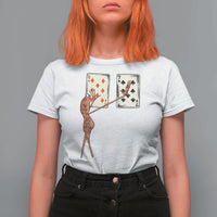67 Marcus The Worm Poker Game T Shirt For Women Funny Six Seven Meme Playing Cards - Wonder Print Shop