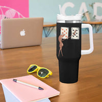 67 Marcus The Worm Poker Game Tumbler With Handle Funny Six Seven Meme Playing Cards - Wonder Print Shop