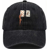 67 Marcus The Worm Poker Game Washed Cotton Baseball Cap Funny Six Seven Meme Playing Cards