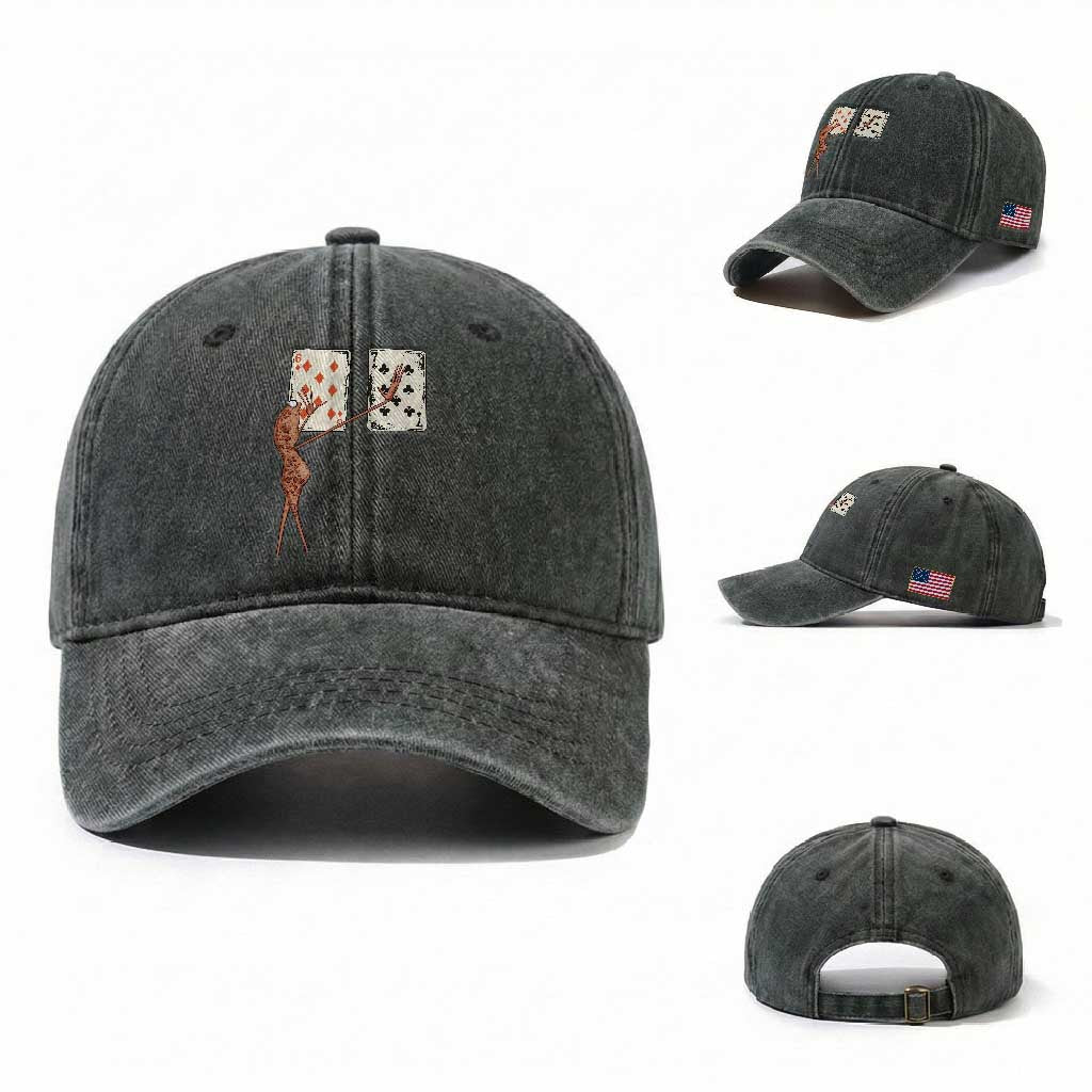 67 Marcus The Worm Poker Game Washed Cotton Baseball Cap Funny Six Seven Meme Playing Cards