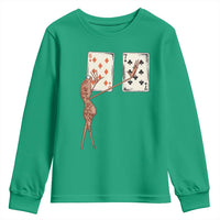67 Marcus The Worm Poker Game Youth Sweatshirt Funny Six Seven Meme Playing Cards - Wonder Print Shop